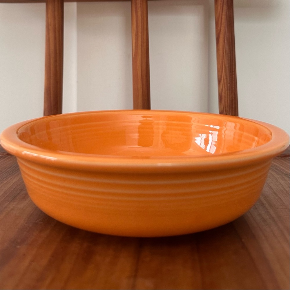 Fiesta Orange Bowl Fiestaware Vintage  Homer Laughlin China